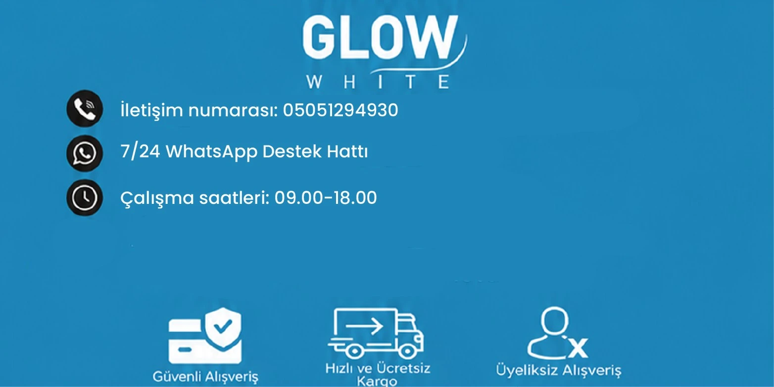 Glow White Jel Krem - Footer